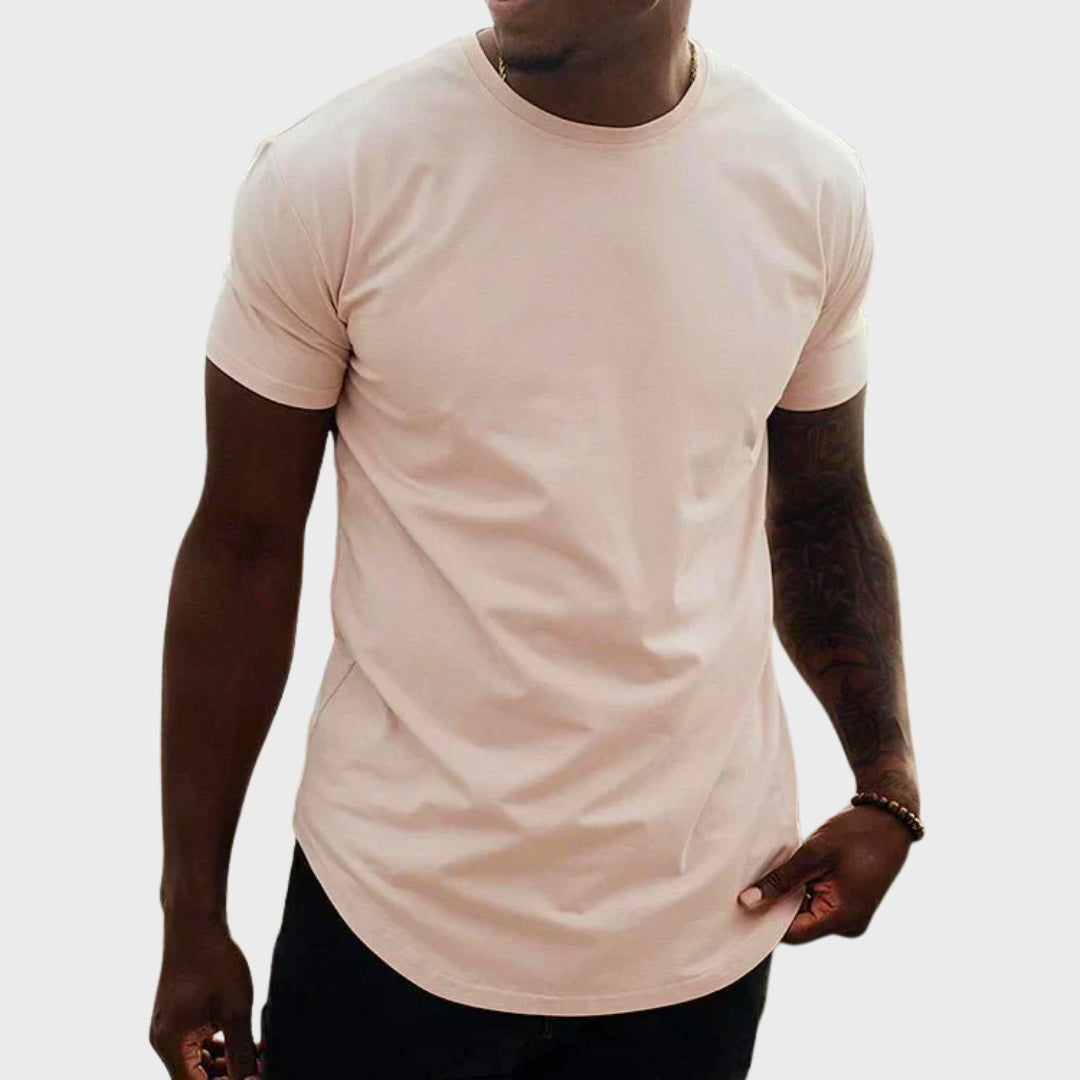 Vítor - T-shirt Slim Fit con Design Sportivo