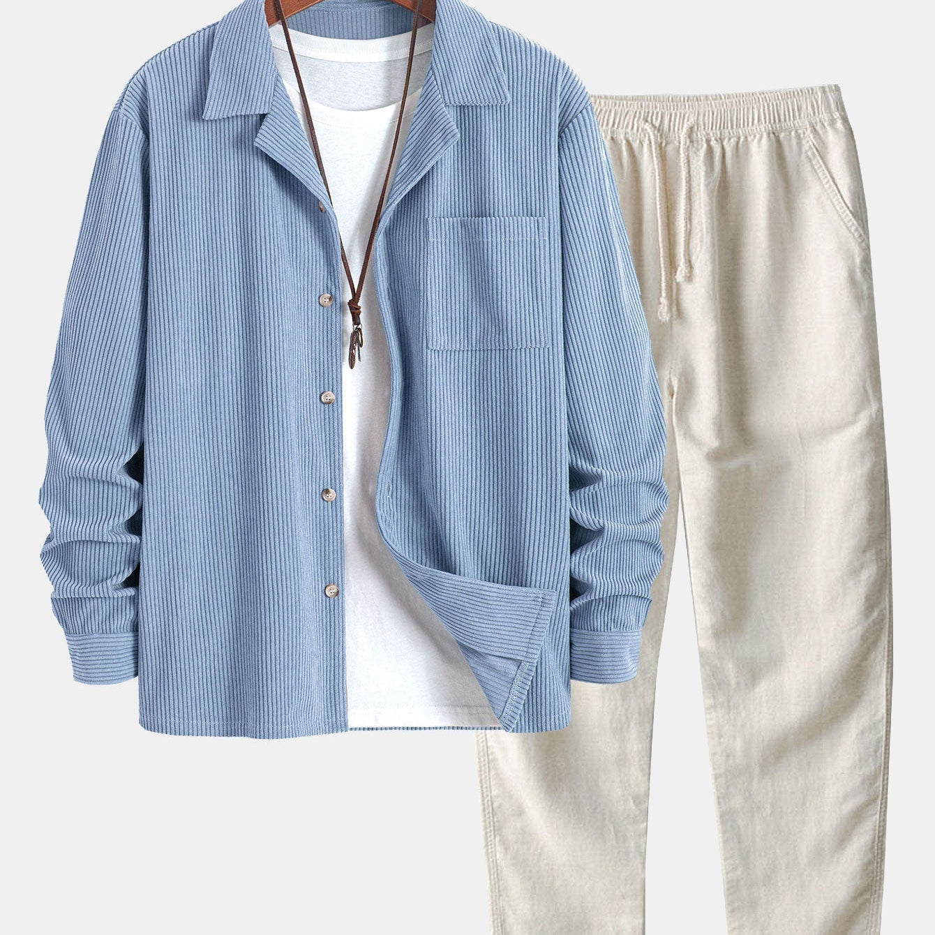 Afonso - Completino in Velluto con Maniche Lunghe