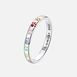 Anello in Argento Sterling con Motivo a Zampa