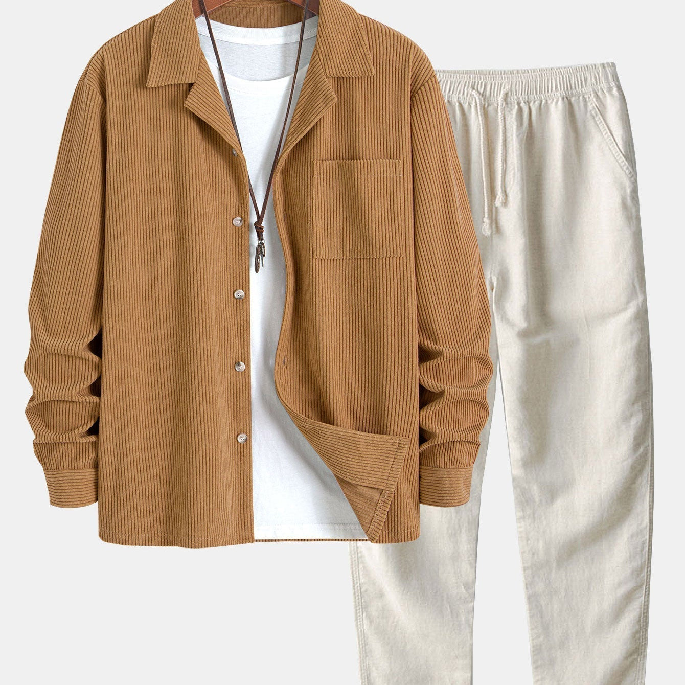 Afonso - Completino in Velluto con Maniche Lunghe