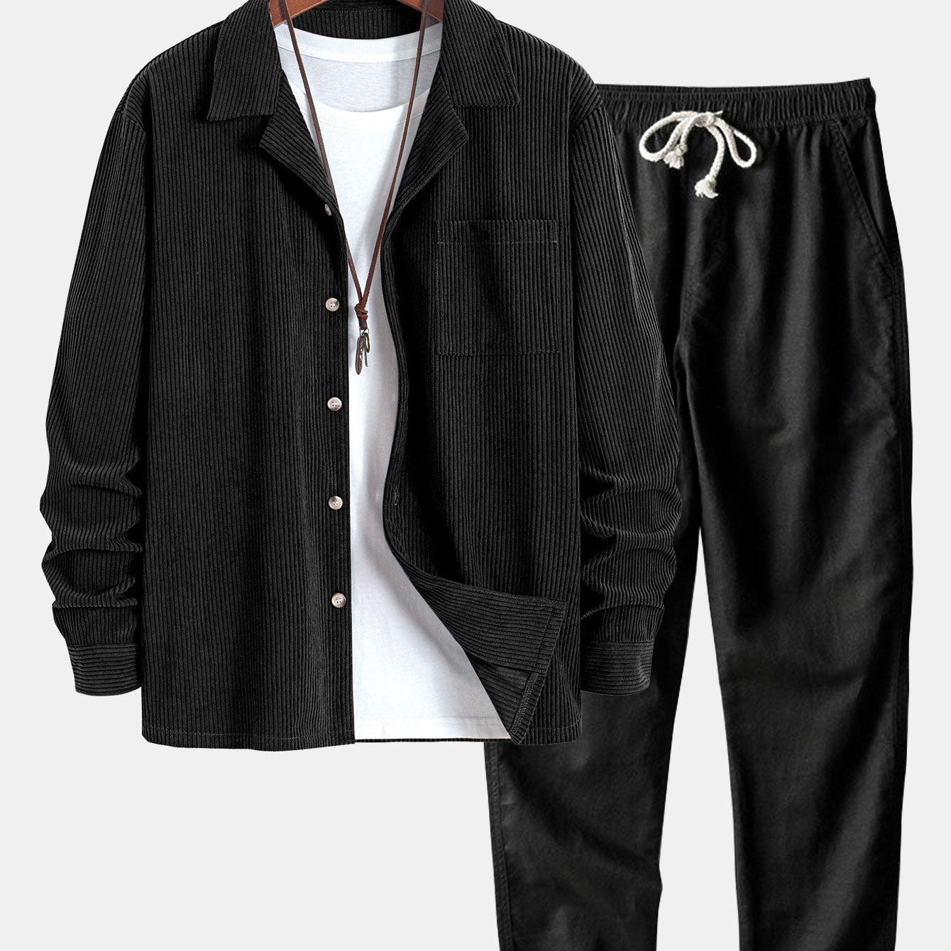 Afonso - Completino in Velluto con Maniche Lunghe