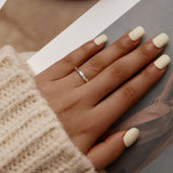 Anello in Argento Sterling con Motivo a Zampa