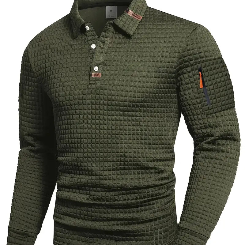 António - Polo in Tessuto Testurizzato