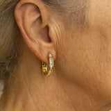 Orecchini Vintage in Oro e Diamante