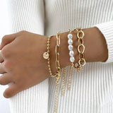 Bracciali d'Oro con Perle
