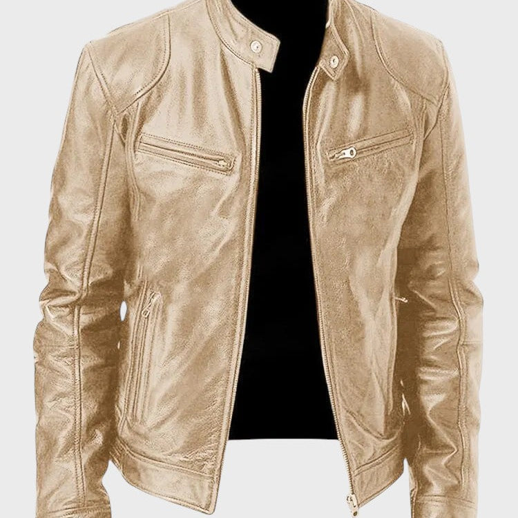 Victor - Giacca Casual in Pelle