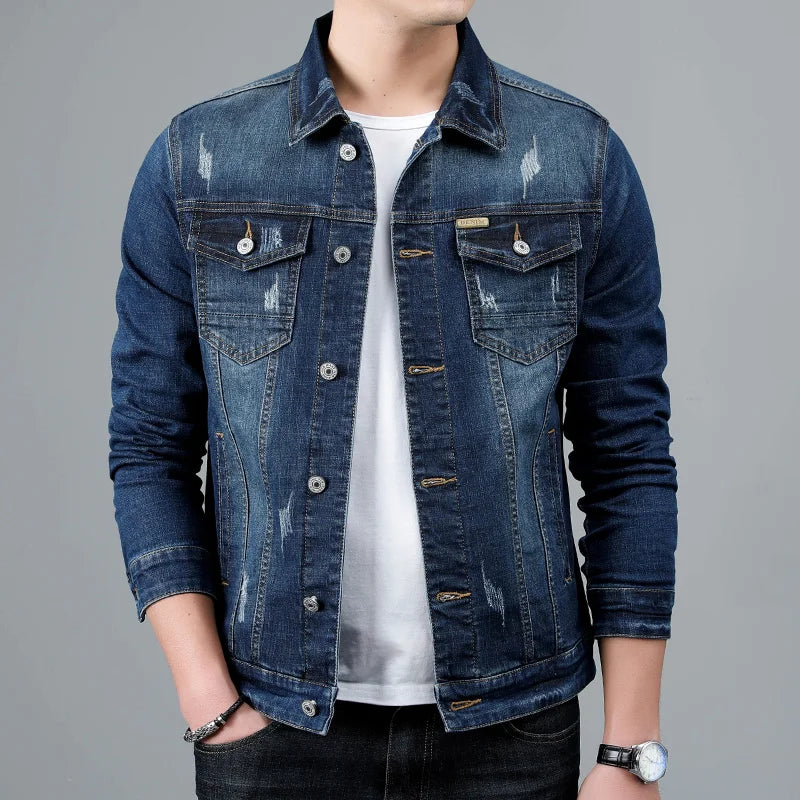 Augusto - Giacca in Denim