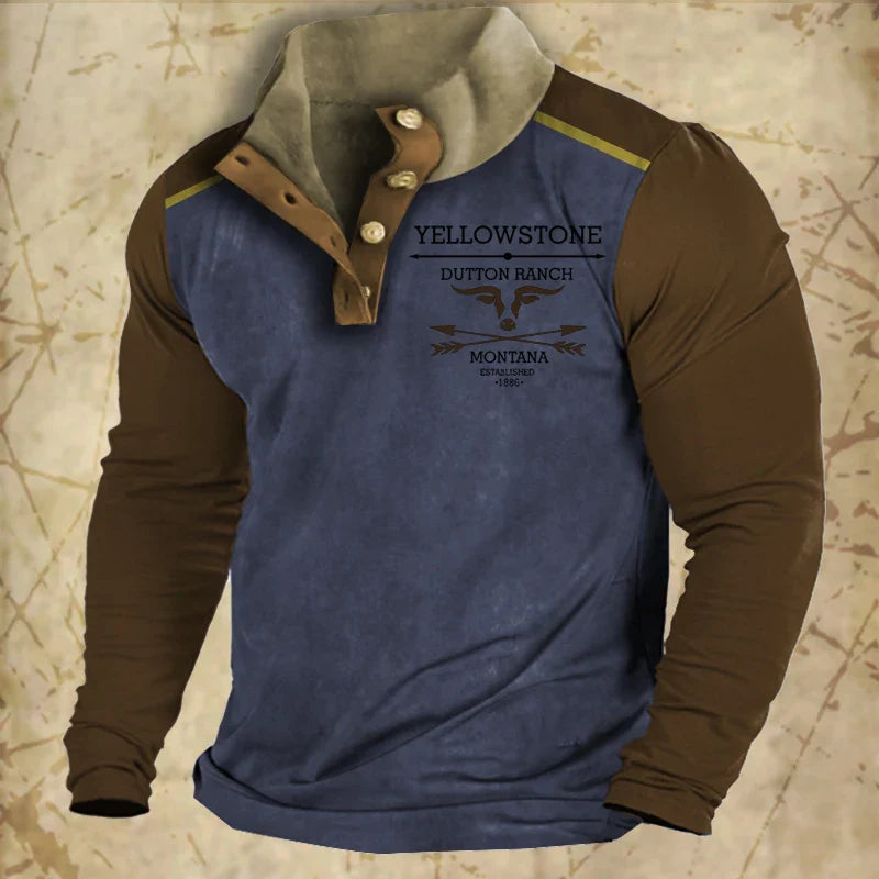 Augusto - Pullover con Chiusura Frontale