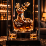 Bottiglia di whisky Jack Daniel's - Edizione Renna