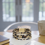 Bracciale Boho Lungo con Multi Strati