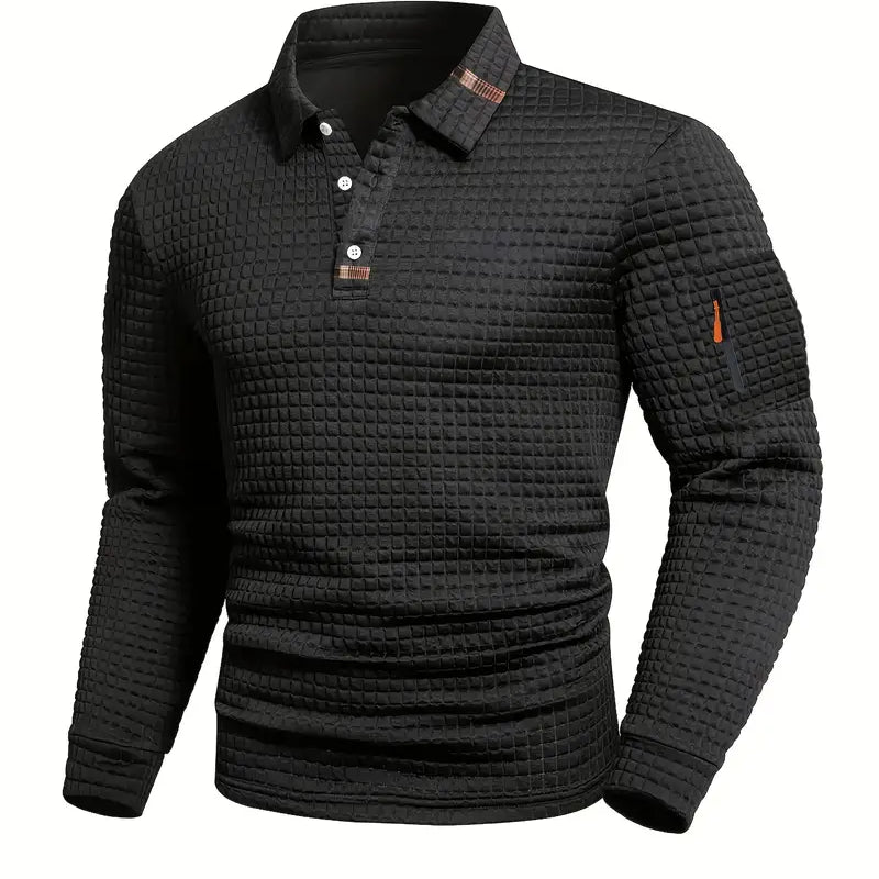 António - Polo in Tessuto Testurizzato