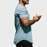 Angelo - T-shirt Slim Fit dallo Stile Atletico