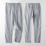 Álvaro - Pantaloni Slim Fit in Lino