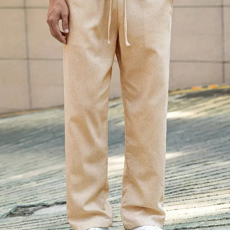 Adriano - Pantaloni Estivi in Lino